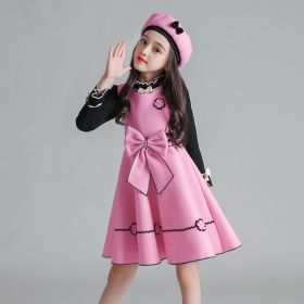 Children's vest and woolen skirt