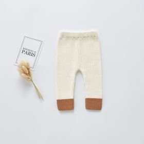 Plush thickened leggings knit pants