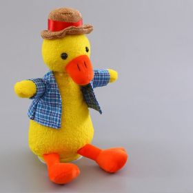 Repeating duck electric plush toy