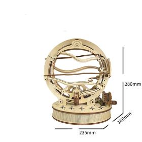 Physical Principle Of Wooden Mechanical Track Ball