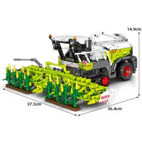 Farm Corn Harvester Puzzle Children's Building Block Toys