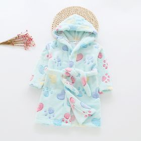 Flannel bathrobes for boys and girls