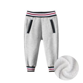 Boys sweatpants plus cashmere children's pants