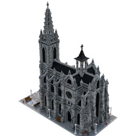 Street View Building Super Cathedral Is Compatible With Puzzle Toys