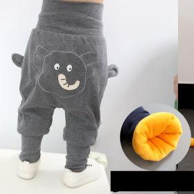 Children's Clothing Baby Plus Velvet Pants Autumn And Winter