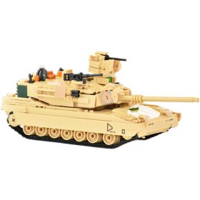 Heavy Tank Boy Block Armored Car Model Toy