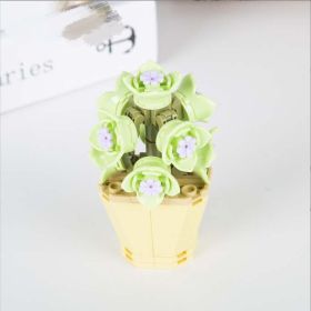 Children's Assembling Small Particle Virtual Bouquet