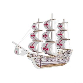 3D Assembly Model Of Santa Maria