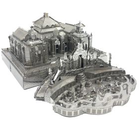 3D Three-dimensional Metal Puzzle Architectural Model