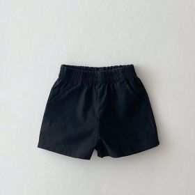 Ins Baby Loose Thin Cotton And Linen Shorts Childish Style