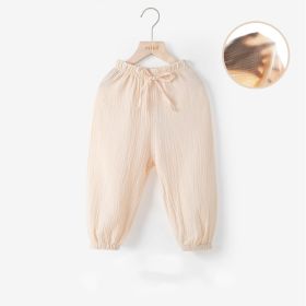 Children's Mosquito Pants Cotton And Linen Loose Ramie Gauze Casual Pants