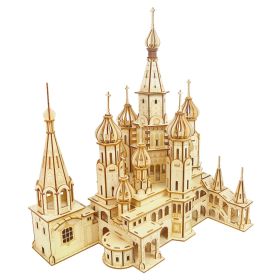 Tridimensional Puzzle Of Saint Vassili Cathedral