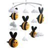 [Bee, Spring] Infant Musical Mobile, Nursery Mobile, Baby Mobile