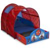 Spiderman Sleep and Play Toddler Bed with Tent and Built-in Rails