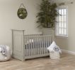 Cape Cod 3-in-1 Convertible Island Crib Light Gray