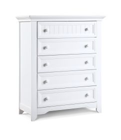 Winchester 5 Drawer Chest White