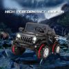 12V Electric Ride On Cars Kids Battery-Powered SUV with Remote Control W/ MP3 Player; LED Headlights; Black