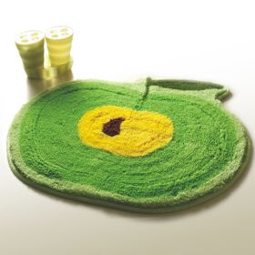 [Green Apple] Kids Room Rugs (20.9 by 22 inches)