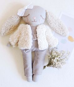 Rabbit Cloth Doll ; Baby Shower Gifts