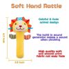 Baby (boys and girls) plush toys for toddlers, wrist rattles, rattles