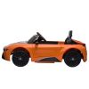 12V Electric Kids Ride-On Car Toy with Remote Control Music Horn Lights Suspension Wheels - orange