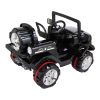 12V Electric Ride On Cars Kids Battery-Powered SUV with Remote Control W/ MP3 Player; LED Headlights; Black