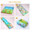 2 Sides Foldable Kids Play Mat Soft Foam Baby Toddlers Crawling Mats Non-Slip Waterproof Play Mat