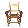 Children\\\'s rocking oak chair- Indoor or Outdoor -Suitable for kids-Durable