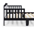 Birdie Toddler Bed Black/White