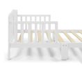 Birdie Toddler Bed White/White