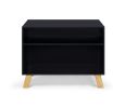 Livia Multi Purpose Changing Table Black/Natural