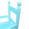 Children\'s rocking light Light Blue chair- Indoor or Outdoor -Suitable for kids-Durable