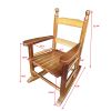 Children\\\'s rocking oak chair- Indoor or Outdoor -Suitable for kids-Durable