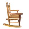 Children\\\'s rocking oak chair- Indoor or Outdoor -Suitable for kids-Durable