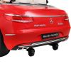 12V Kid Ride on Car with Parental Remote Control; Licensed Maybach S650 Electric Vehicle with MP3; Bluetooth; Music; LED Lights; for Children 3-8; Red