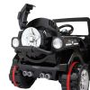 12V Electric Ride On Cars Kids Battery-Powered SUV with Remote Control W/ MP3 Player; LED Headlights; Black