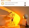 Astrobot Sunset Lamp Projector, Cute Night Light for Kids, Astronaut Light, USB Rechargeable Battery, Touch Control LED Nursery Lamp, Boys Girls Room