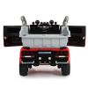 12V Kids Battery Electric Ride On Car Toy; Optimus Prime Truck with Remote Control; Transformers Die-Cast Vehicle W/ Music; Rear Loader; Red