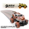 Toy Dinosaur RC Cars 1/43 Scale 27MHz Toy Dinosaur RC Cars; 9mph Max Speed; Monster Truck for Toddlers Birthday Gifts