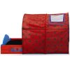 Spiderman Sleep and Play Toddler Bed with Tent and Built-in Rails