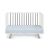 Livia 3-in-1 Convertible Island Crib White/Gray