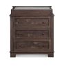 Grayson 3 Drawer Dresser Rustic Barnwood