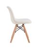 D&amp;N Kids Chair ; Teddy Febrics; White; 2 pcs per set