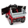 12V Kids Battery Electric Ride On Car Toy; Optimus Prime Truck with Remote Control; Transformers Die-Cast Vehicle W/ Music; Rear Loader; Red