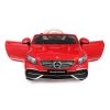 12V Kid Ride on Car with Parental Remote Control; Licensed Maybach S650 Electric Vehicle with MP3; Bluetooth; Music; LED Lights; for Children 3-8; Red