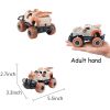 Toy Dinosaur RC Cars 1/43 Scale 27MHz Toy Dinosaur RC Cars; 9mph Max Speed; Monster Truck for Toddlers Birthday Gifts