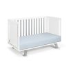 Livia 3-in-1 Convertible Island Crib White/Gray