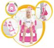 Bosonshop Kid's 3 in 1 Potty Training Toilet Seat with Adjustable Ladder, Pink