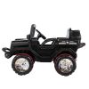 12V Electric Ride On Cars Kids Battery-Powered SUV with Remote Control W/ MP3 Player; LED Headlights; Black