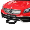 12V Kid Ride on Car with Parental Remote Control; Licensed Maybach S650 Electric Vehicle with MP3; Bluetooth; Music; LED Lights; for Children 3-8; Red